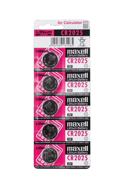 Батарейки Maxell BAT0284 CR2025