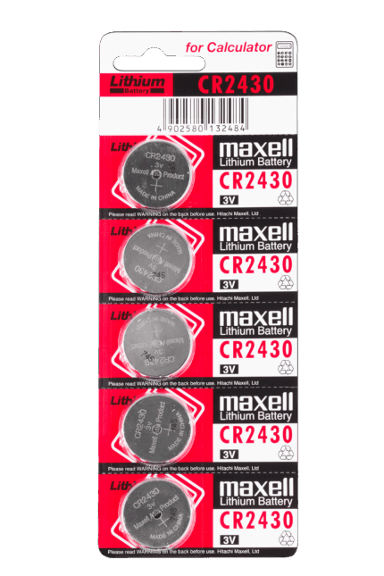 Батарейки Maxell CR2430 BAT0649 5 шт./білий