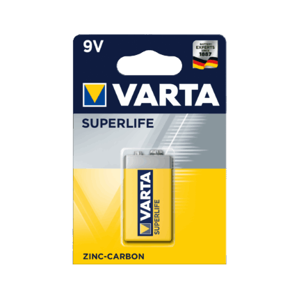 Акумулятор Varta BAT0250 9V SUPERLIFE 1 шт.