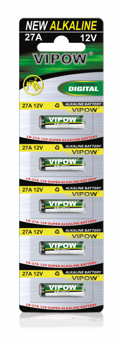 Лужні батарейки Vipow BAT0068B LR27A