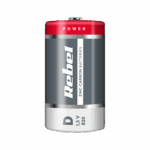 Цинк-вуглецеві батарейки Rebel BAT0084B R20 2 шт./бл. - Зображення 2