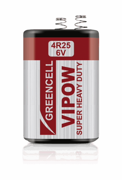Цинк-вуглецеві батарейки Vipow BAT0086 4R25X 1 шт.