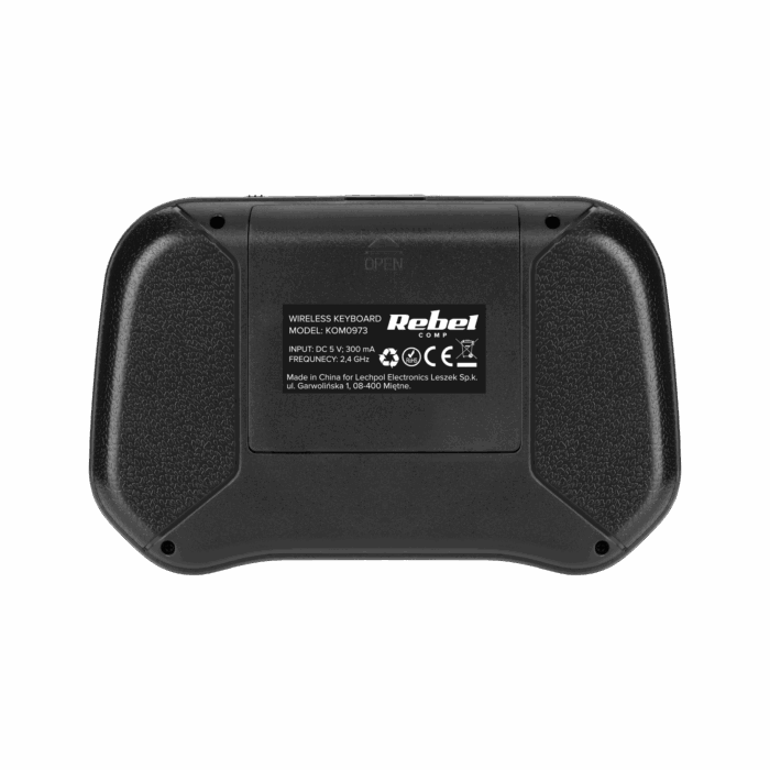Бездротова клавіатура Rebel KOM0973 Mini Q5 Smart TV BOX - Зображення 3