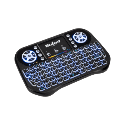 Бездротова клавіатура Rebel KOM0973 Mini Q5 Smart TV BOX