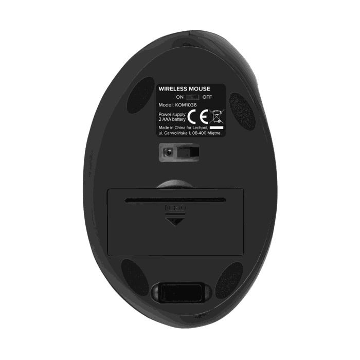 Бездротова вертикальна миша Rebel KOM1036 VM20 - Зображення 5
