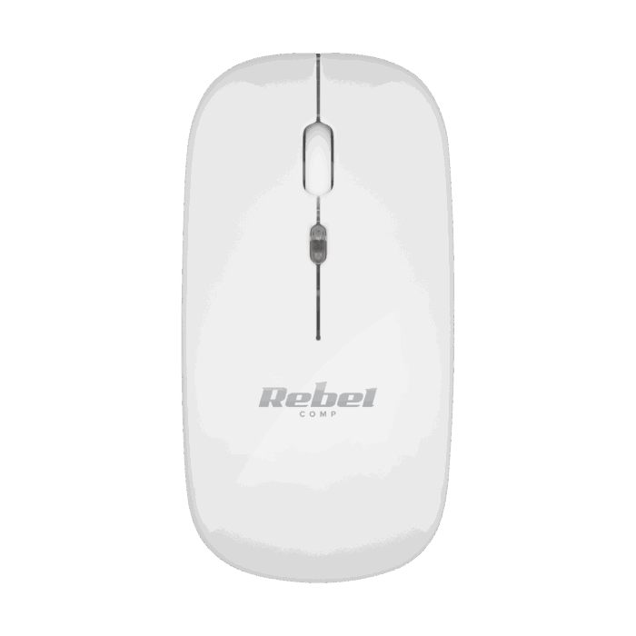 Бездротова миша Rebel KOM1022-W WM210 білого кольору - Зображення 3