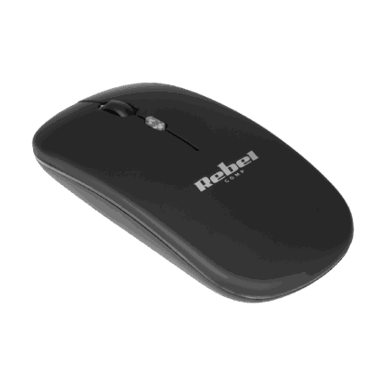 Бездротова миша Rebel KOM1022-B WM210 чорного кольору