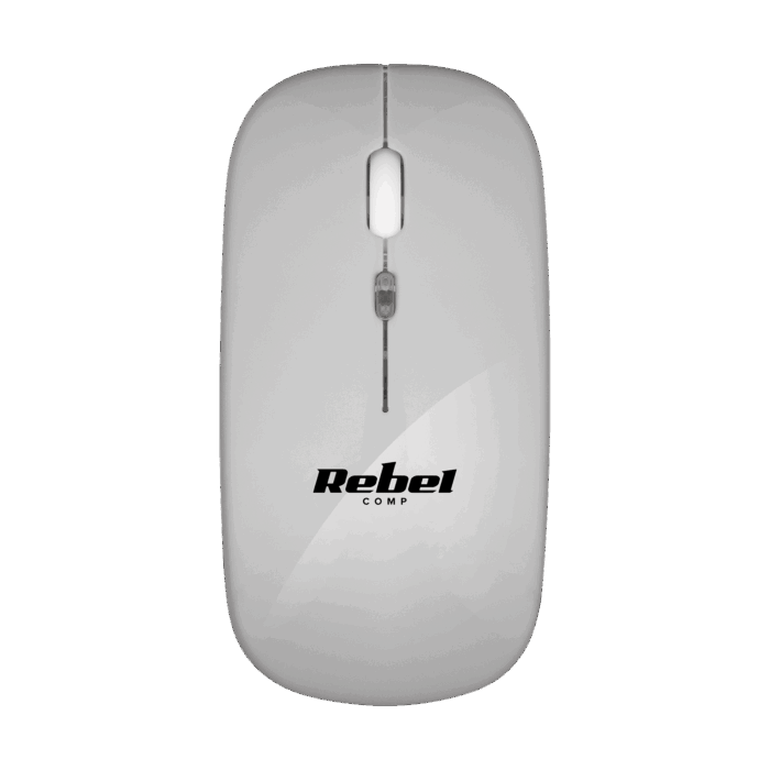 Бездротова миша Rebel KOM1022-S WM210 Silver - Зображення 3
