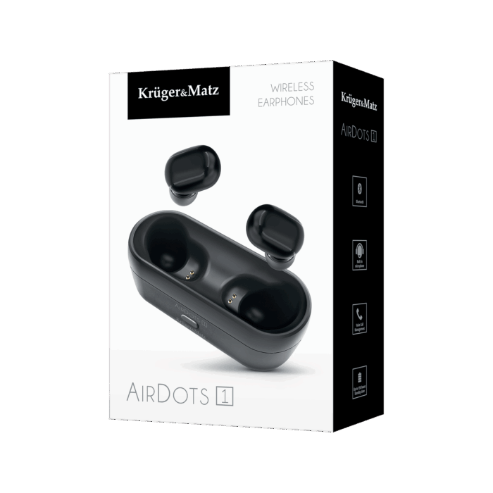 Бездротові навушники Krüger&matz KMP-AD1 Air Dots 1 TWS - Зображення 4