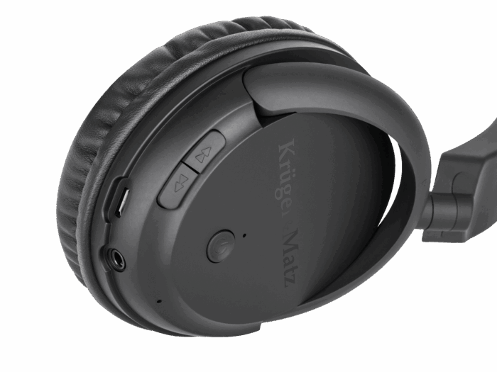 Бездротові накладні Krüger&matz KM0628 навушники Flow 2 Wireless - Зображення 3
