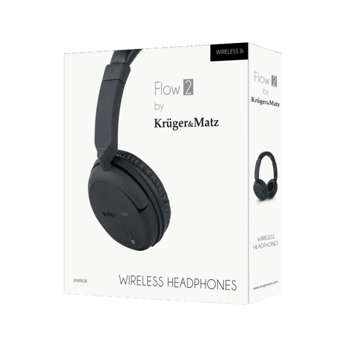 Бездротові накладні Krüger&matz KM0628 навушники Flow 2 Wireless - Зображення 4