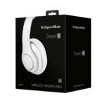 Бездротові накладні Krüger&matz KM0653 навушники Street 3 Wireless, білі - Зображення 8