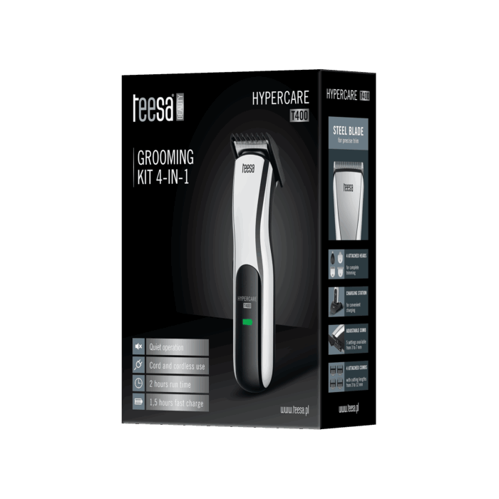 Бездротовий набір засобів особистої гігієни HYPERCARE T400 Teesa TSA0525 4-в-1 - Зображення 8