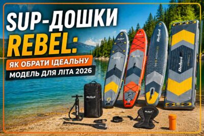 SUP-дошки Rebel: як обрати ідеальну модель для літа 2026