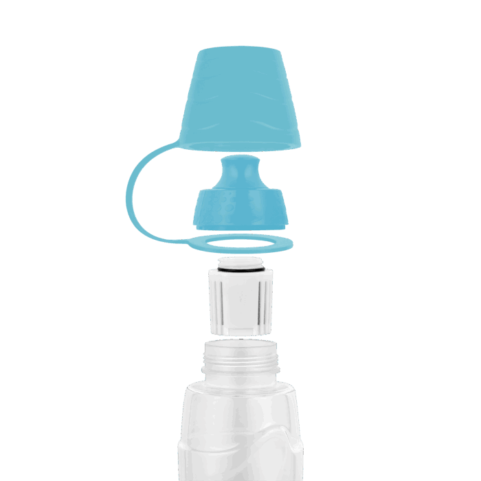 Фільтр-пляшка Teesa TSA0120-B PURE WATER BLUE - Зображення 2