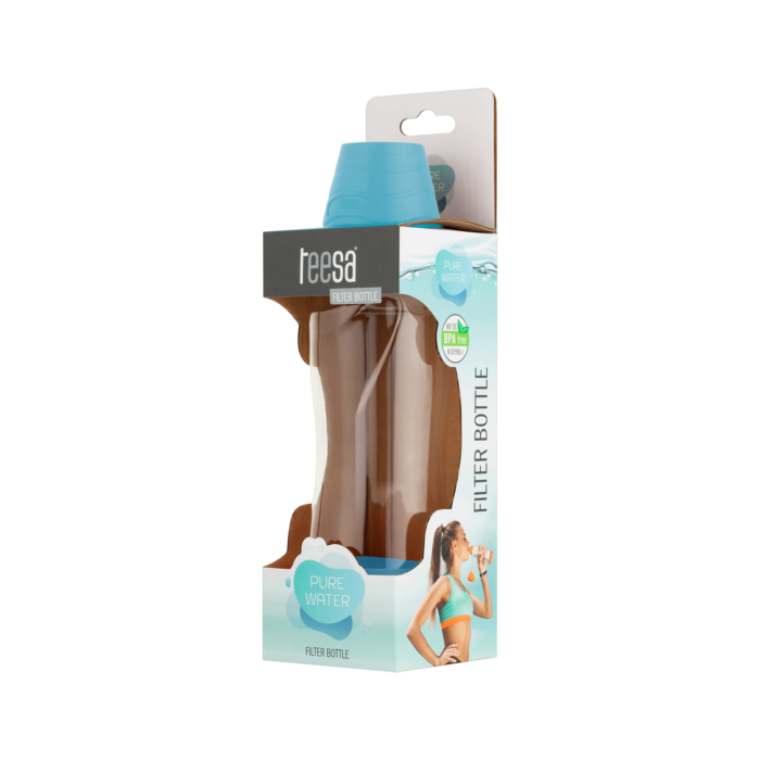 Фільтр-пляшка Teesa TSA0120-B PURE WATER BLUE - Зображення 4