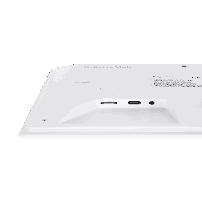 Цифрова фоторамка Kruger&Matz FRAMEO Wi-Fi KM1100W 10.1", біла - Зображення 7
