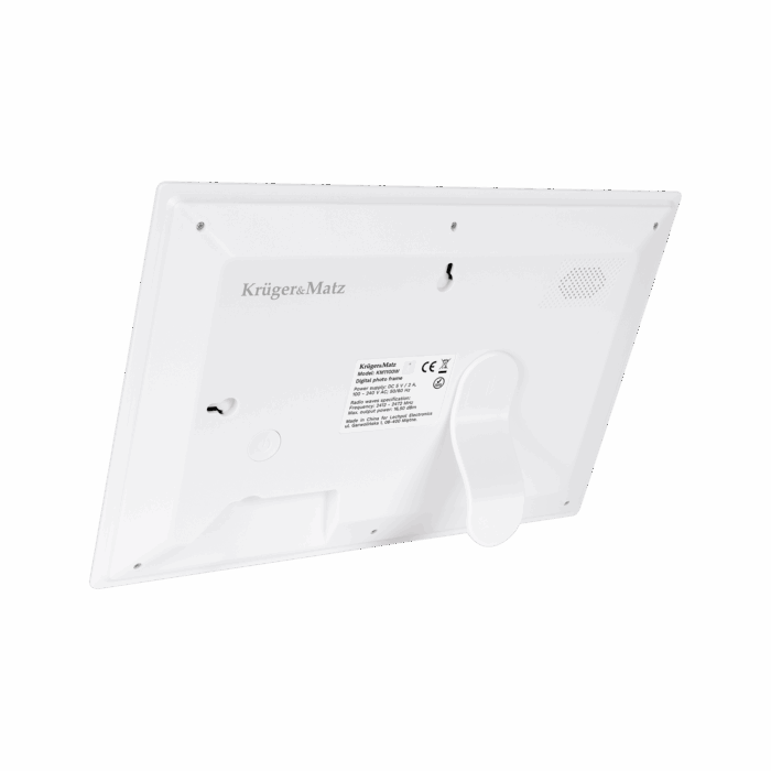 Цифрова фоторамка Kruger&Matz FRAMEO Wi-Fi KM1100W 10.1", біла - Зображення 6