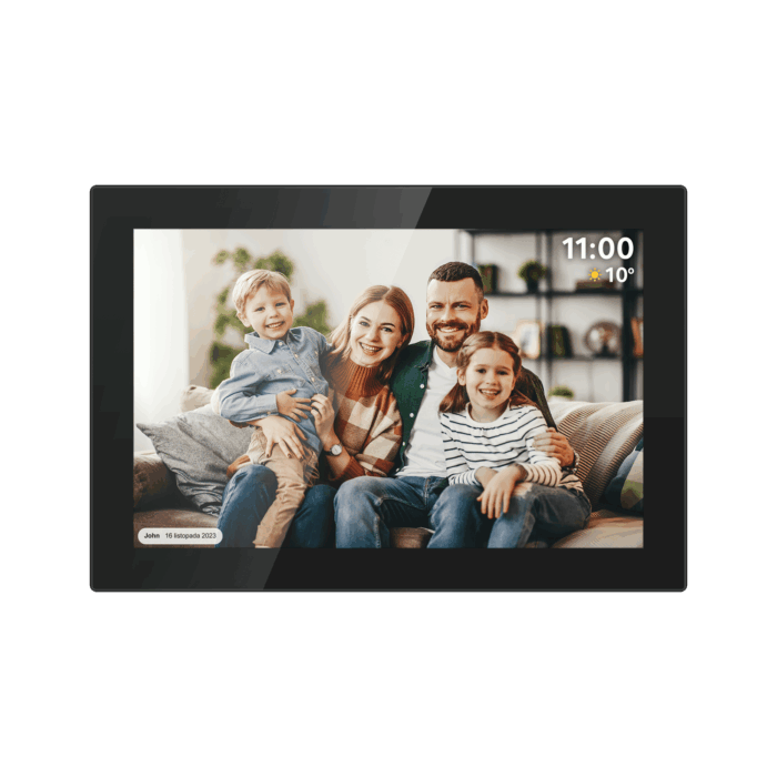 Цифрова фоторамка Kruger&Matz FRAMEO Wi-Fi KM1100 10.1", чорна - Зображення 4