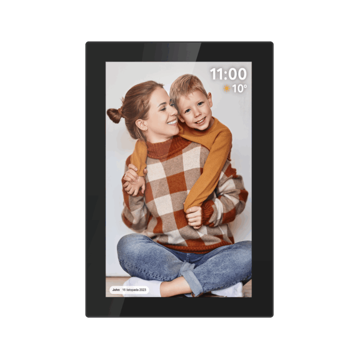 Цифрова фоторамка Kruger&Matz FRAMEO Wi-Fi KM1100 10.1", чорна - Зображення 3