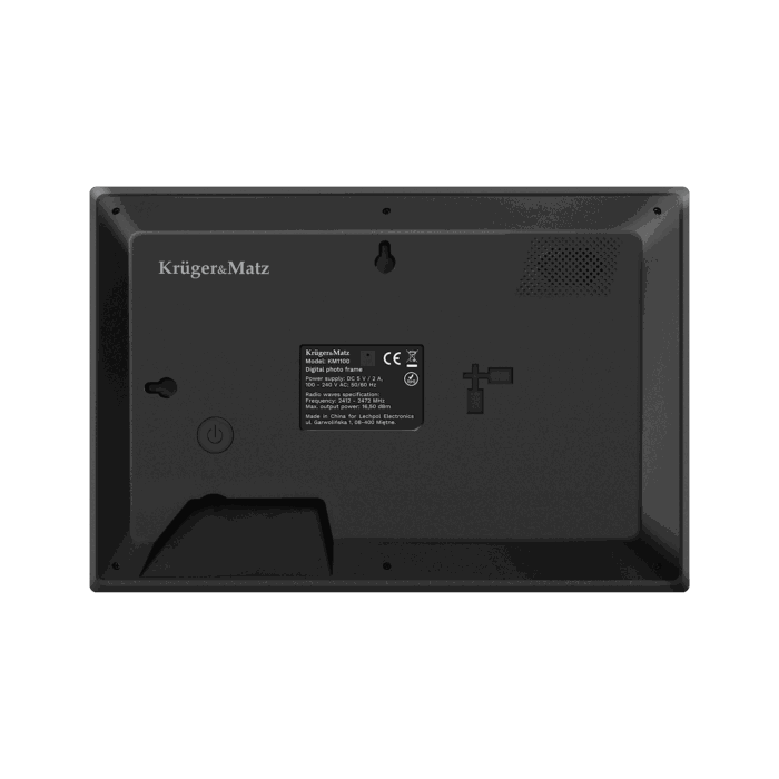Цифрова фоторамка Kruger&Matz FRAMEO Wi-Fi KM1100 10.1", чорна - Зображення 5