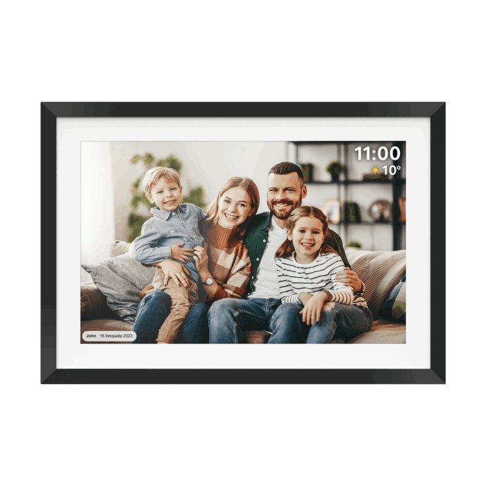 Цифрова фоторамка Krüger&matz KM1103 FRAMEO WiFi 10.1" з підсвічуванням - Зображення 4