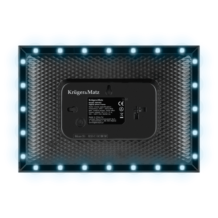 Цифрова фоторамка Krüger&matz KM1103 FRAMEO WiFi 10.1" з підсвічуванням - Зображення 5
