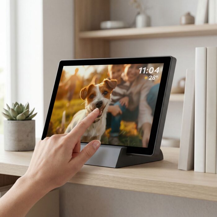 Цифрова фоторамка Krüger&matz KM1104 FRAMEO WiFi 10,1 дюйма з вбудованим акумулятором - Зображення 13