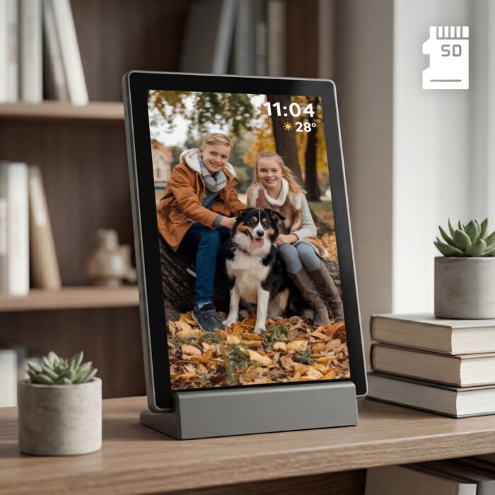 Цифрова фоторамка Krüger&matz KM1104 FRAMEO WiFi 10,1 дюйма з вбудованим акумулятором - Зображення 14
