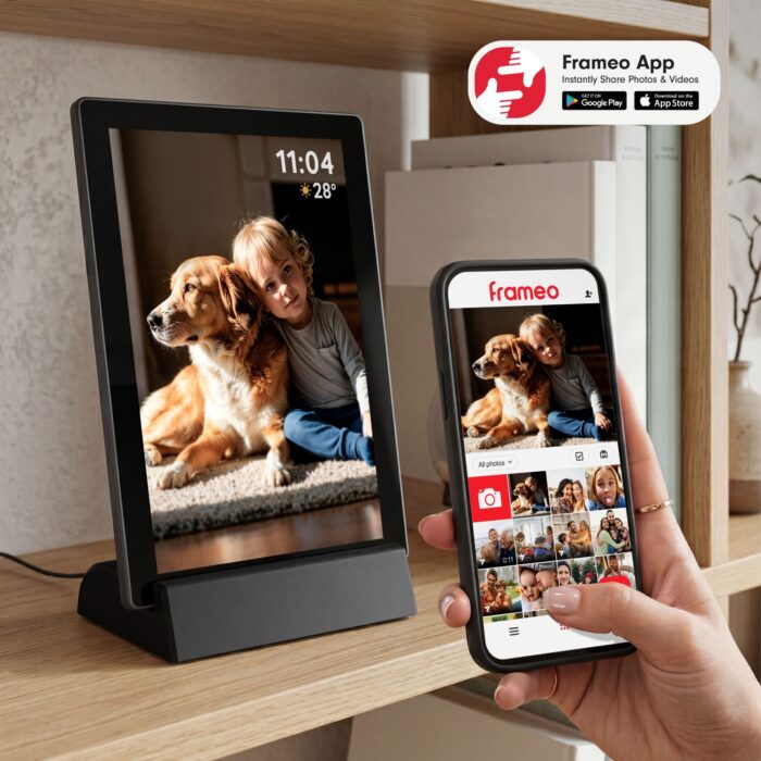 Цифрова фоторамка Krüger&matz KM1104 FRAMEO WiFi 10,1 дюйма з вбудованим акумулятором - Зображення 10