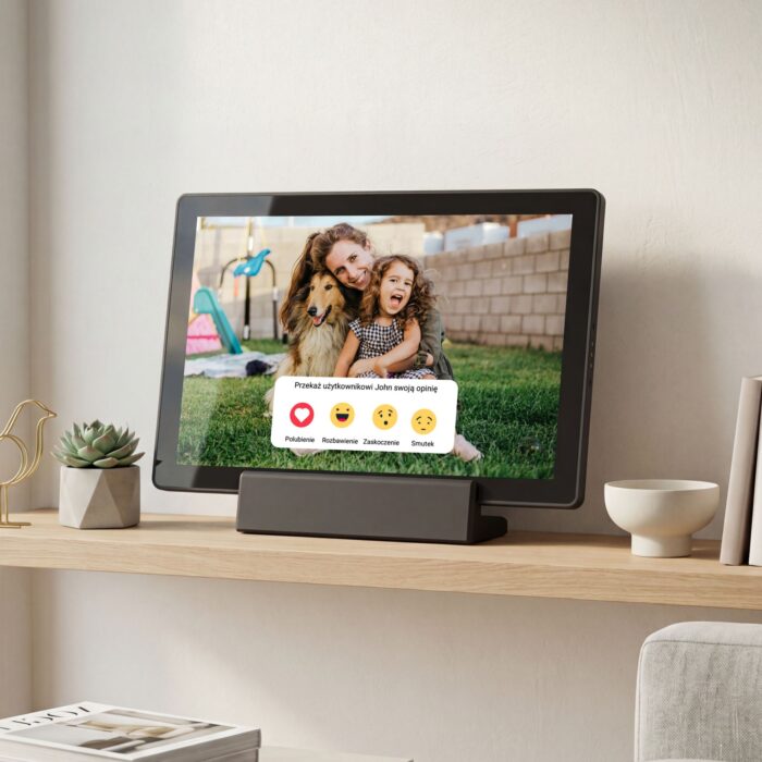 Цифрова фоторамка Krüger&matz KM1104 FRAMEO WiFi 10,1 дюйма з вбудованим акумулятором - Зображення 11
