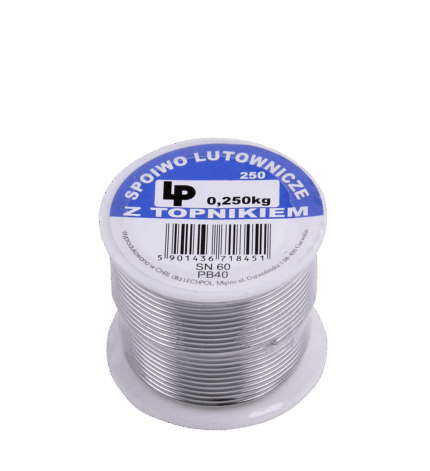 Жерстяна котушка LUT0026-250 для LP 1 мм/250 г