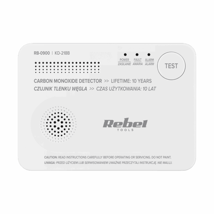 Датчик чадного газу Rebel RB-0900 KD-218B - Зображення 5