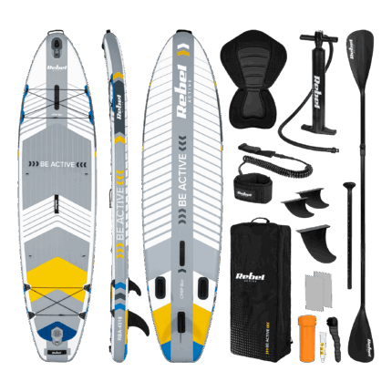 SUP-дошка Rebel RBA-4518-WH ACTIVE PRO RBA-4518 - біла
