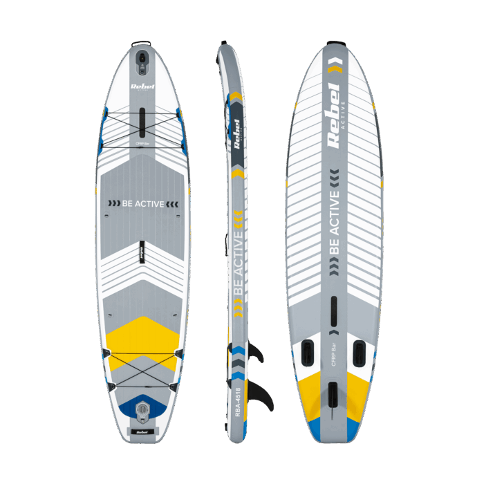 SUP-дошка Rebel RBA-4518-WH ACTIVE PRO RBA-4518 - біла - Зображення 2