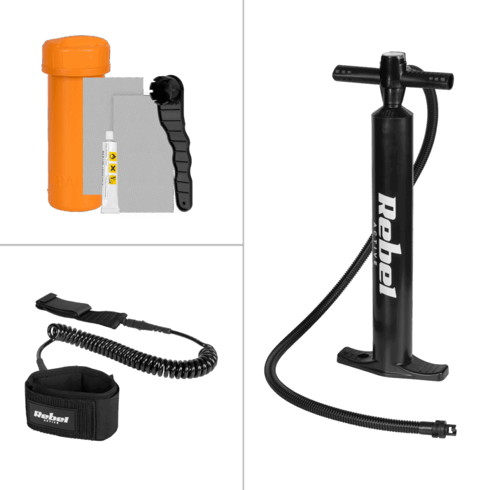 SUP-дошка Rebel RBA-4518-BL ACTIVE PRO RBA-4518 - синя - Зображення 8