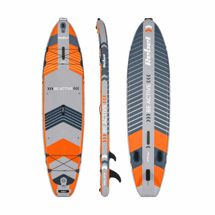 SUP-дошка Rebel RBA-4518-OR ACTIVE PRO RBA-4518 - помаранчева - Зображення 2