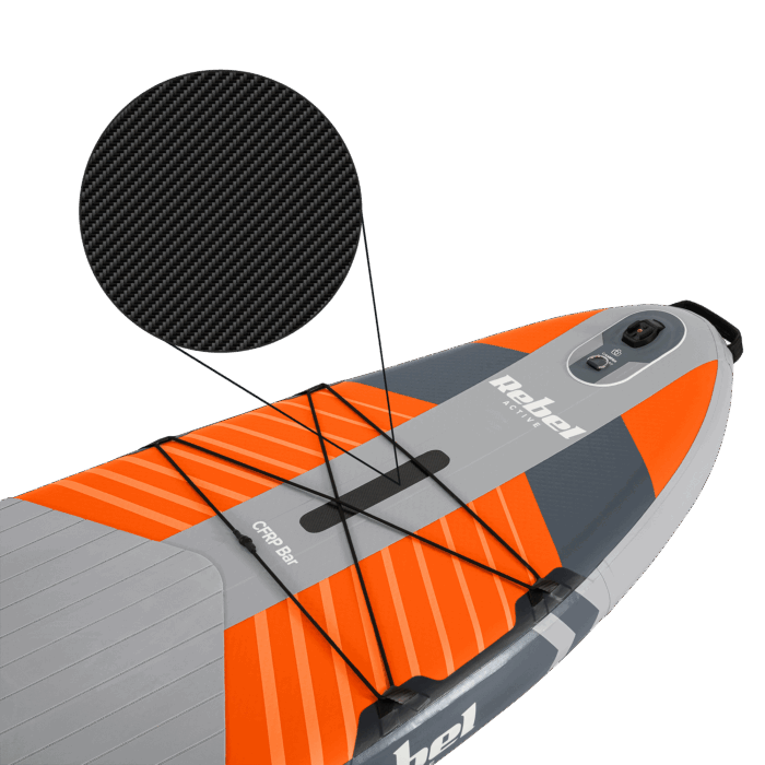 SUP-дошка Rebel RBA-4518-OR ACTIVE PRO RBA-4518 - помаранчева - Зображення 4