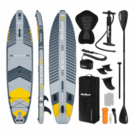 SUP-дошка Rebel RBA-4518-G ACTIVE PRO RBA-4518 - сіра