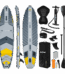 SUP-дошка Rebel RBA-4518-G ACTIVE PRO RBA-4518 - сіра