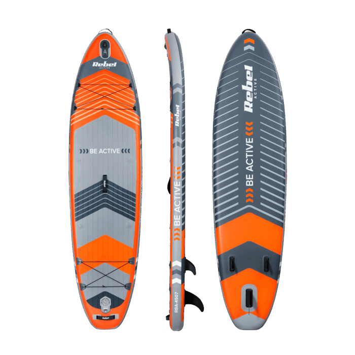 SUP-дошка Rebel RBA-4507-OR ACTIVE RBA-4507 - помаранчева - Зображення 2