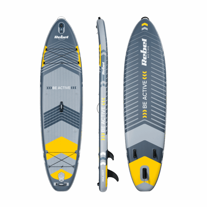 SUP-дошка Rebel RBA-4507-G ACTIVE RBA-4507 - сіра - Зображення 2