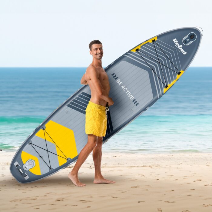 SUP-дошка Rebel RBA-4507-G ACTIVE RBA-4507 - сіра - Зображення 13
