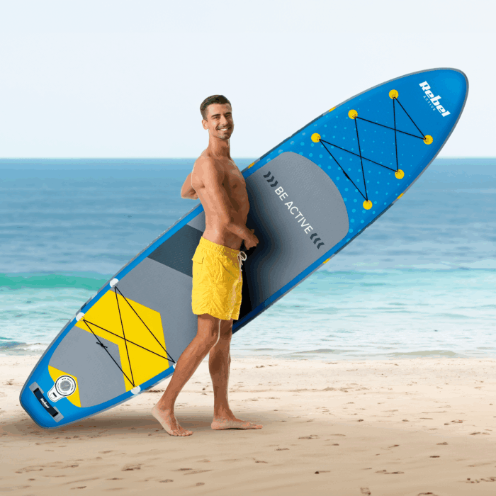 SUP-дошка Rebel RBA-4500-BL ACTIVE RBA4500 - синя - Зображення 12