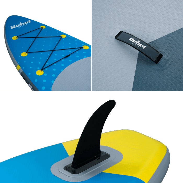 SUP-дошка Rebel RBA-4500-BL ACTIVE RBA4500 - синя - Зображення 10