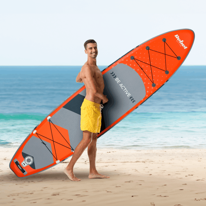 SUP-дошка Rebel RBA-4500-OR ACTIVE RBA4500 - помаранчева - Зображення 12