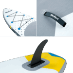 SUP-дошка Rebel RBA-4501-WH ACTIVE RBA4501 - біла - Зображення 11