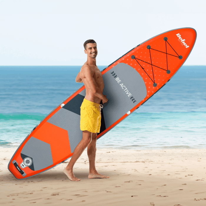 SUP-дошка Rebel RBA-4501-OR ACTIVE RBA4501 - помаранчева - Зображення 13