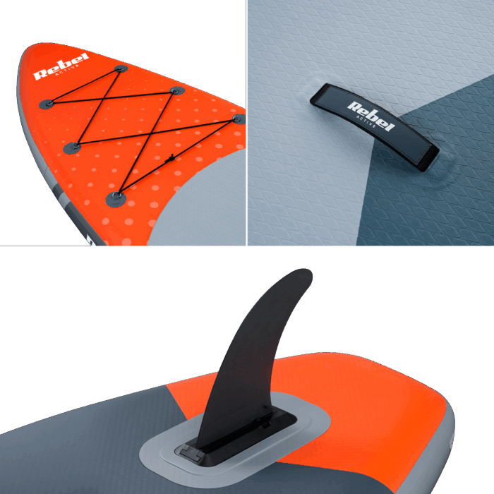 SUP-дошка Rebel RBA-4501-OR ACTIVE RBA4501 - помаранчева - Зображення 11