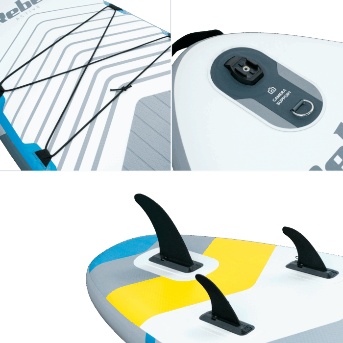 SUP-дошка Rebel RBA-4507-WH ACTIVE RBA4507 - біла - Зображення 11